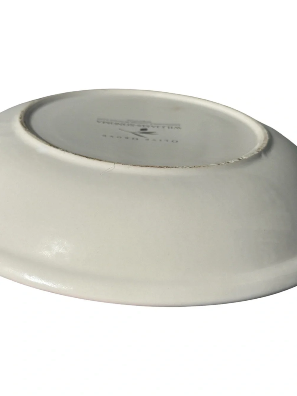 Williams Sonoma Olive Grove Cerignola Pasta Bowl Portugal Green Olive Dish 9.5”